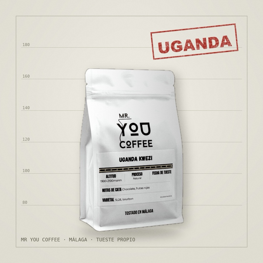 Bolsa de Café Uganda Kwezi de Mr You Coffee