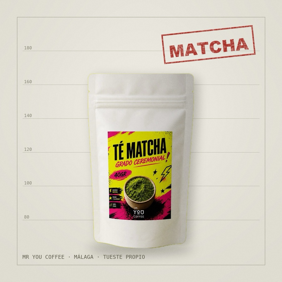 Bolsa de Té Matcha grado ceremonial de Mr You Coffee