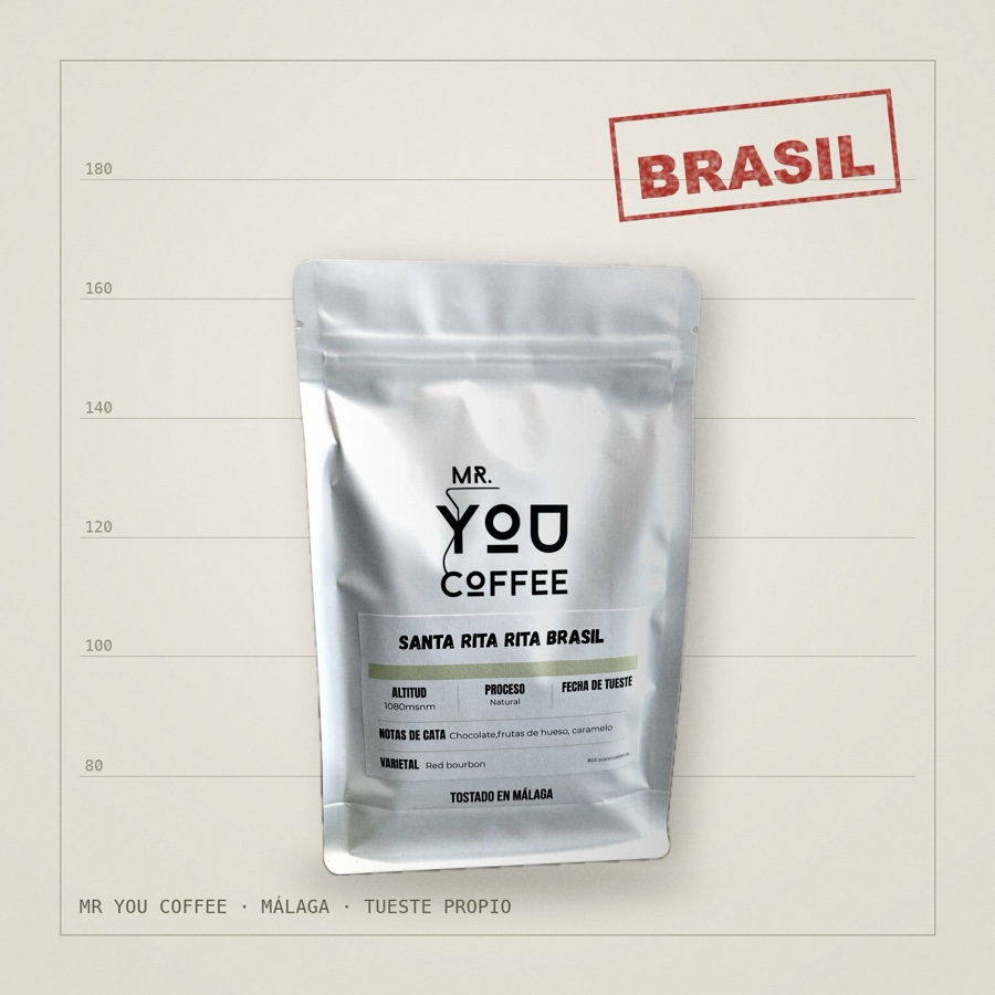 Bolsa de Café Santa Rita Rita Brasil de Mr You Coffee