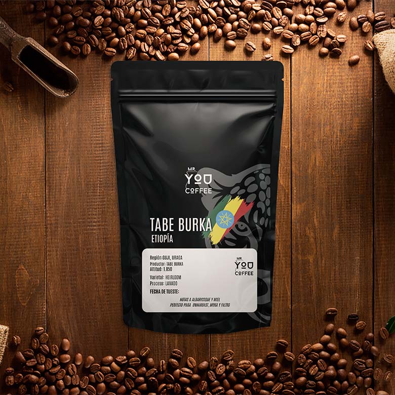Café Tabe Burka de Etiopía